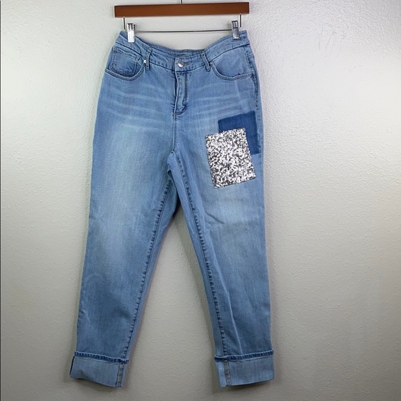 Chico's Denim - Chicos so slimming girlfriend ankle, Size 6